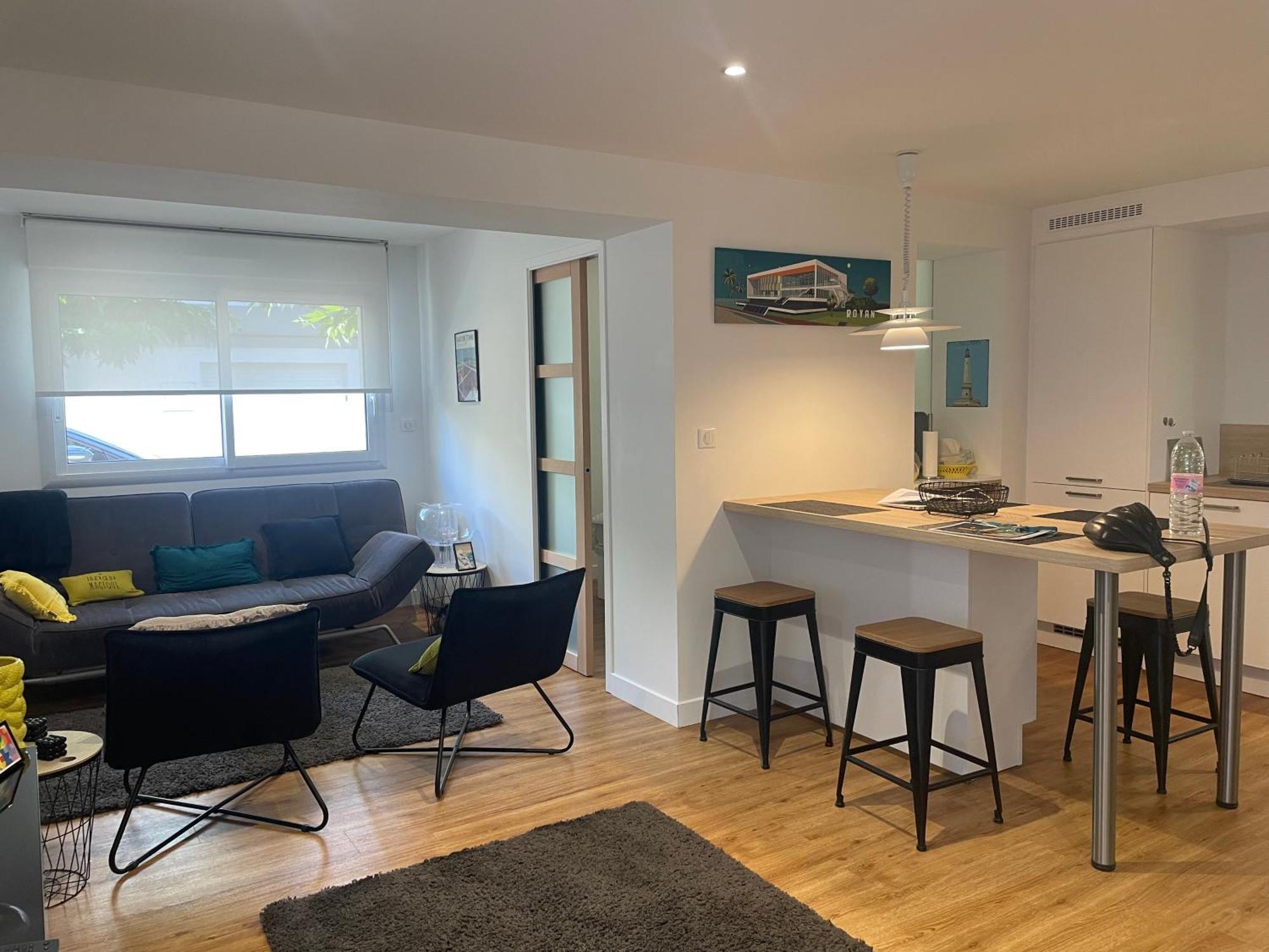 L'Auguste - Appartement Terrasse, 450M De La Plage ロワイヤン エクステリア 写真